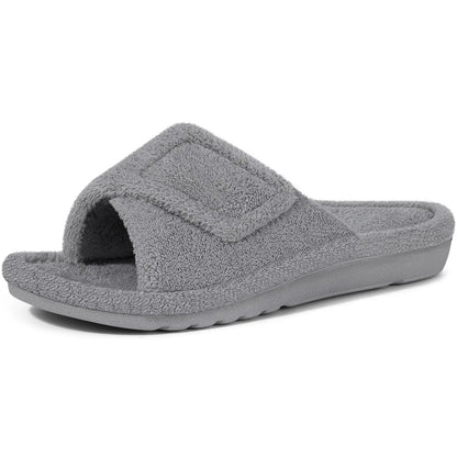 Soka Snugz fuzzy slipper - Grey